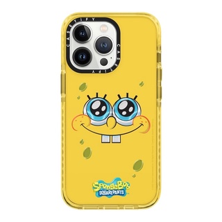 Casetify SpongeBob Squarepants Phone Case 13 Pro Max สี:พีชเหลือง [13PMสินค้าพร้อมส่ง]