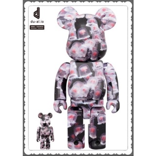 (ของแท้) BE@RBRICKJELLYFISH Beni-Kurage 100％ &amp; 400％ (Bearbrick)