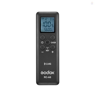 Godox Rc-A6 รีโมทควบคุม 2.4Ghz ไร้สาย 32 ช่องสัญญาณ 16 กลุ่มสําหรับ Godox Sl150Ii Sl200Ii Sl150Iibi Sl200Iibi Sz200Bi Fv150 Fv200 Ul60 Ml60 Lf308D Lf308Bi