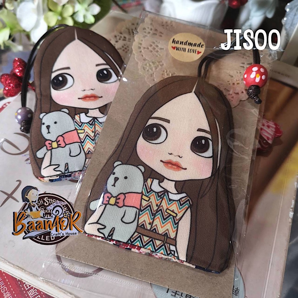 diy-kg-2012-jisoo-keycover-ที่เก็บกุญแจ-ลายสาวน้อย-jisoo