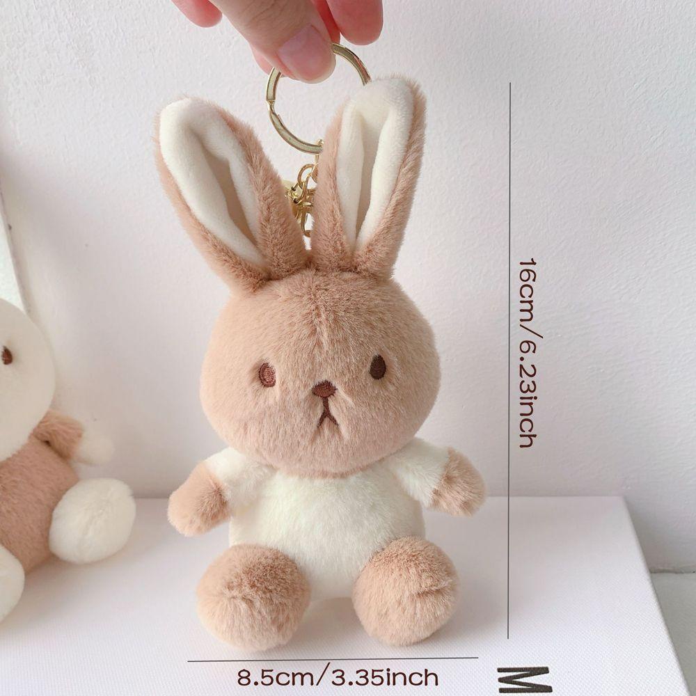 ภาพสินค้าพวงกุญแจ จี้ตุ๊กตากระต่ายน่ารัก ขนาดเล็ก หลากสี สําหรับห้อยกระเป๋า จากร้าน boloni1.th บน Shopee ภาพที่ 2