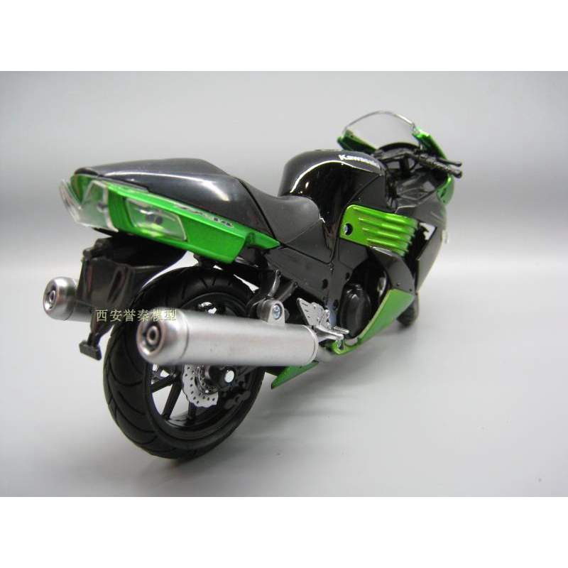 โมเดลรถจักรยานยนต์-โลหะผสม-1-12-kawasaki-kawasaki-zx14-ninja