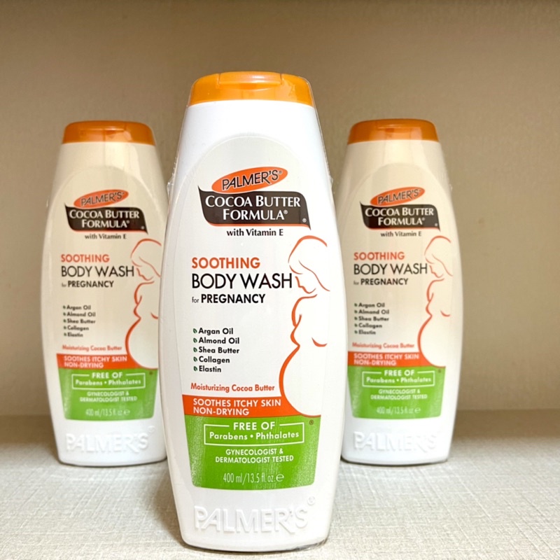 Palmer's Soothing Body Wash for Pregnancy 400ml เจลอาบน้ำสำหรับคนท้อง