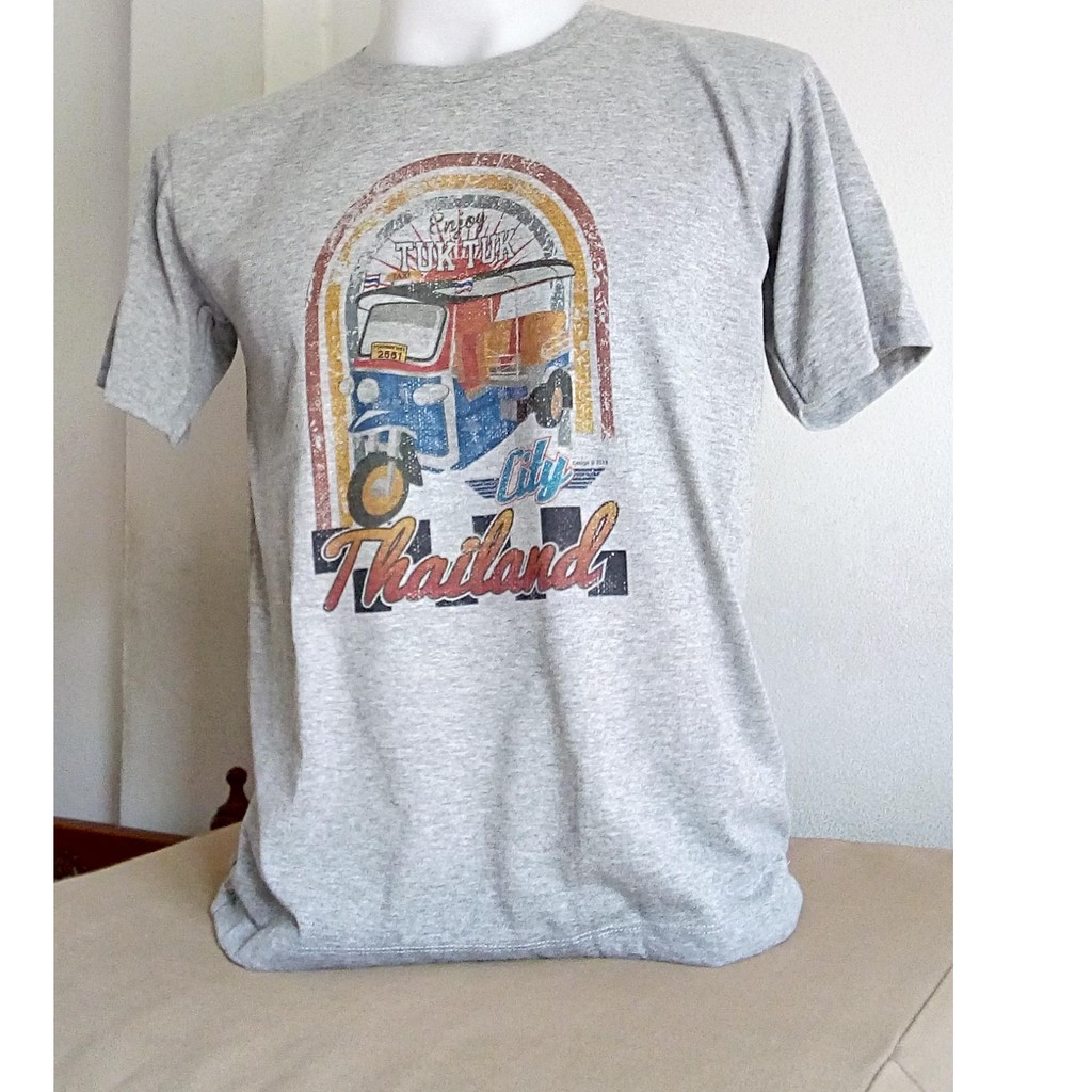 เสื้อยืดลายไทย-ตุ๊กตุ๊ก-tuk-tuk-t-shirts-souvenir-of-thailand