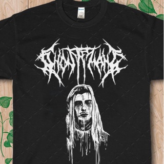 tshirtเสื้อยืดคอกลมฤดูร้อนเสื้อยืด พิมพ์ลาย Ghostemane Rap สไตล์ฮิปฮอป วินเทจ สําหรับผู้ชาย และผู้หญิงSto4XL