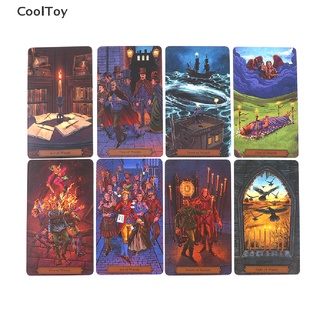 Cooltoy Edgar Allan Poe Tarot บอร์ดเกมกระดานภาษาอังกฤษ สําหรับผู้เล่นหลายคน