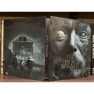 ( Steelbook มือ 1 ) Don’t breathe ลมหายใจสั่งตาย Blu-ray Steelbook มีเสียงไทย บรรยายไทย หนังดี #รับซื้อบลูเรย์แท้