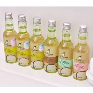 ทรอปิคานา น้ำมันมะพร้าว สกัดเย็น ออร์แกนิก บำรุงผิว ผม Tropicana Organic Cold Pressed Coconut Oil