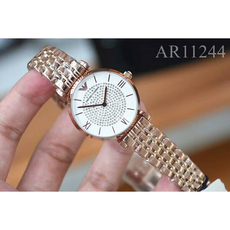 armani-armani-แดง-starryt-หญิงเพชรผู้หญิงนาฬิกาควอตซ์-ar11244