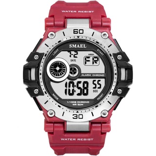 Mens Sport Watches Men Waterproof SMAEL Digital Watch Chrongraph LED Watch Digital Alarm Clock 1548 Sport Male Clock Wri