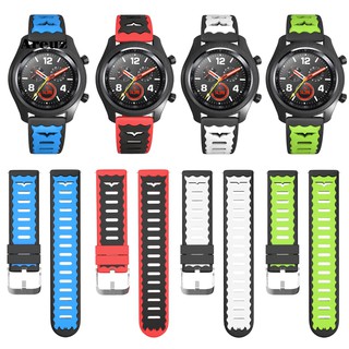 สายนาฬิกาข้อมือซิลิโคน 22 มมสำหรับ Samsung Huawei Smart Watch