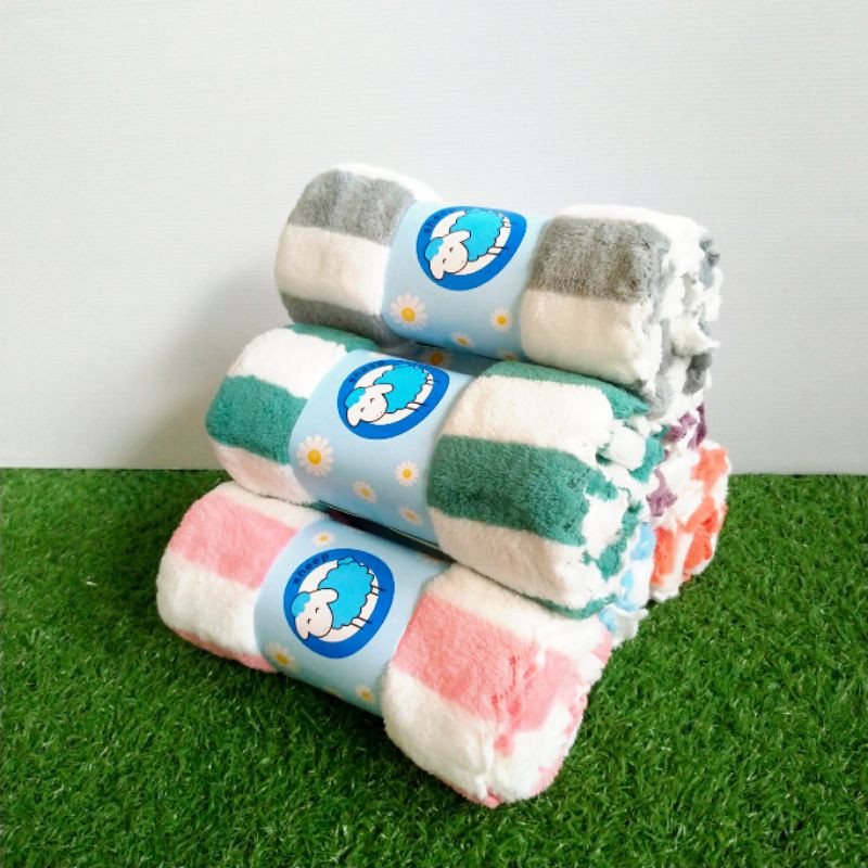 ผ้านุ่ม-ละมุนมากกกกก-คละสี-ขนาด-30-70-cm