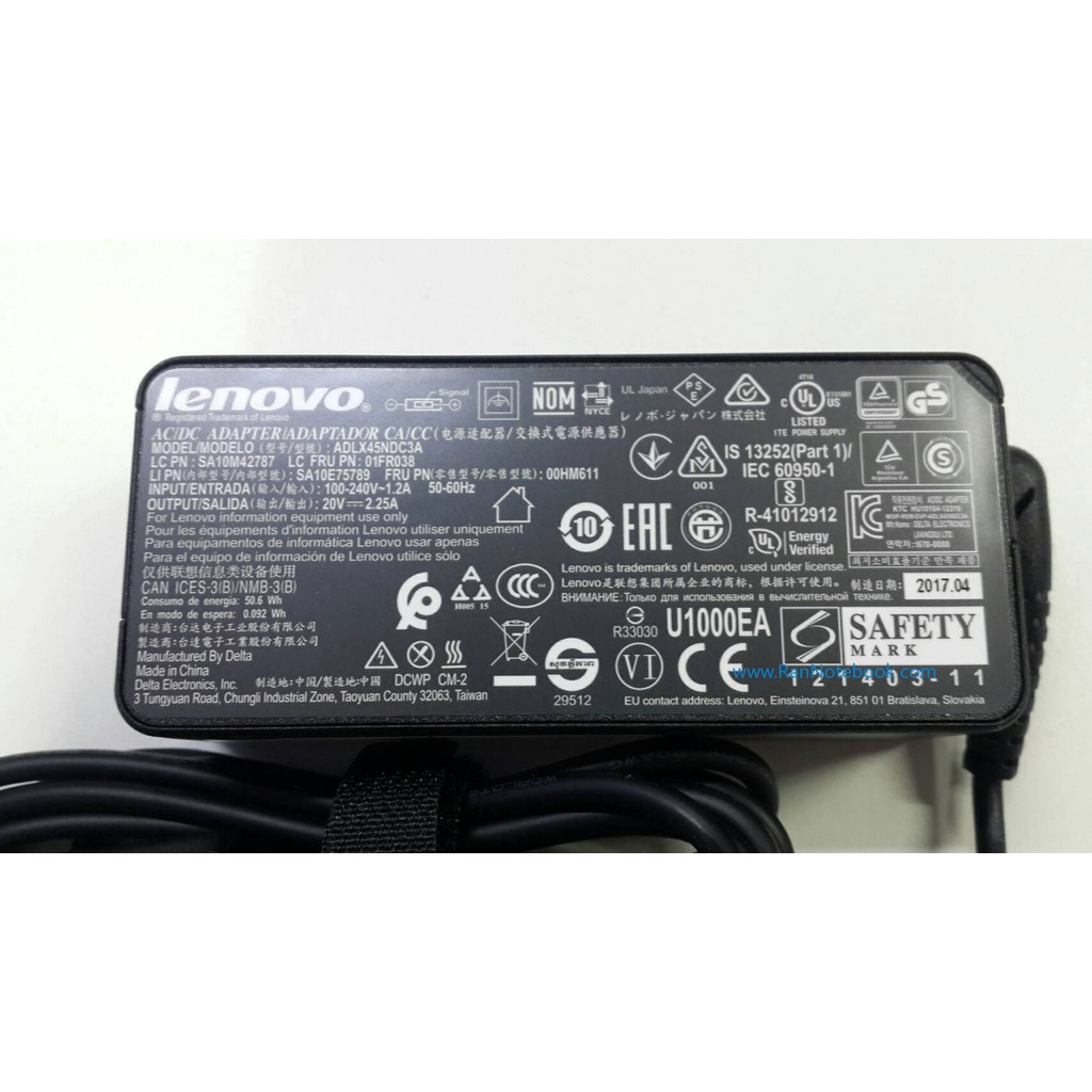 adapter-lenovo-thinkpad-45w-usb-20v-2-25a-ของแท้-รับประกัน-ศูนย์-lenovo-1-year-กรุณาเช็คสินค้าก่อนสั่งนะคะ-ขอบคุณค่ะ