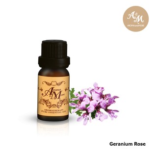 Aroma&More Geranium Rose Essential Oil 100%-น้ำมันหอมระเหยเจอราเนี่ยม โรส 100% / Madagascar 5/10/30ML