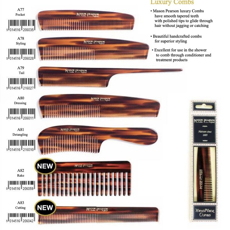 พร้อมส่ง-mason-pearson-luxury-hair-combs