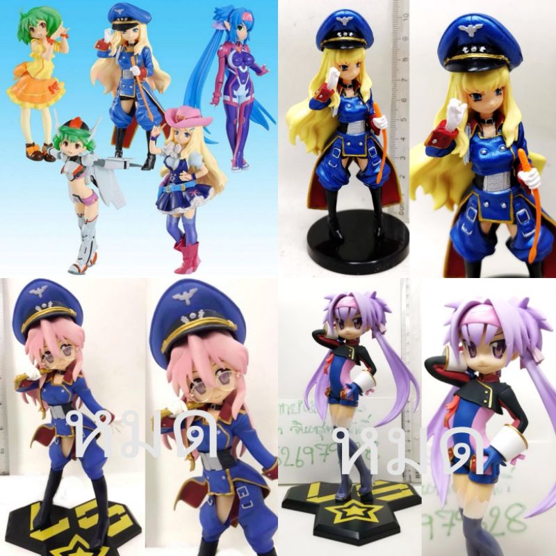 แท้-มือ2-banpresto-ichiban-kuji-premium-lucky-star-macross-frontier-collaboration-d-kagami-cosplay-sheryl-nome
