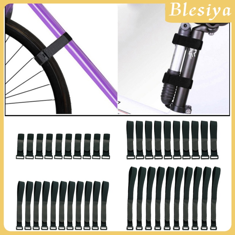 blesiya-สายรัดจักรยานแบบทนทาน-20-ซม-10-ชิ้น