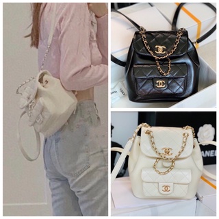 พรี ​Chanel 2022ss กระเป๋าเป้ หนังแท้