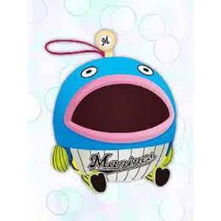 (พร้อมส่ง) (ตุ๊กตา) (Toreba) Chiba Lotte Marines - Pouch "Mysterious Fish" A