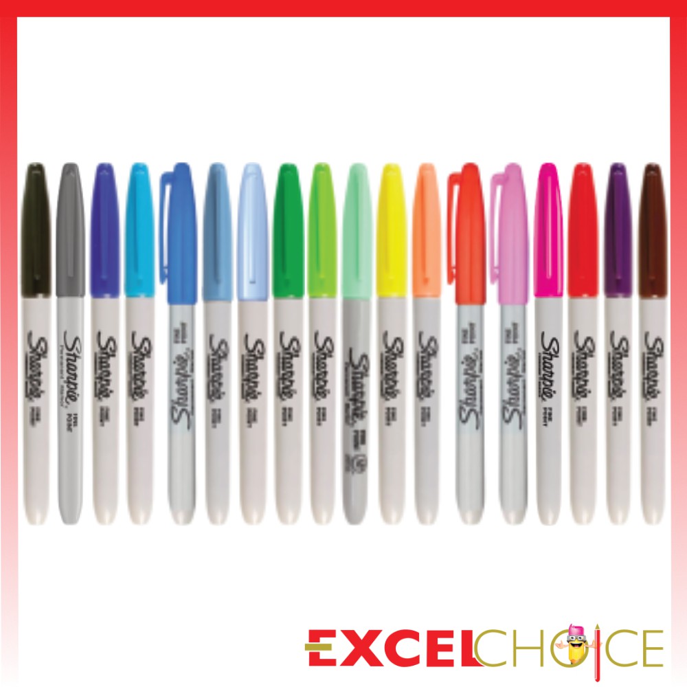 ภาพหน้าปกสินค้าปากกาเคมี ชาร์ปี้ ไฟน์ 1.0 Sharpie Fine 1.0 จากร้าน excel_choice บน Shopee