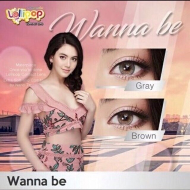 wanna-be-brown-mini-night-ค่าสายตา-สายตาสั้น-บิ๊กอาย-สีน้ำตาล-น้ำตาล-โทนหวาน-lollipop-contact-lens-bigeyes-คอนแทคเลนส์