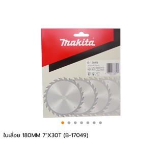 ใบเลื่อยวงเดือน Makita 7”x30T แท้