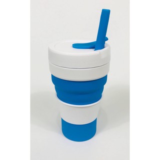 รายละเอียดสินค้า ซิลิโคนแบบพกพาเก็บได้ถ้วยมีฝาปิดซิลิโคนพับถ้วยสำหรับออกแคมป์ BPA Free
