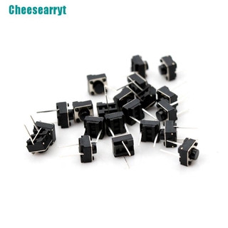 【Cheesearryt】ปุ่มกดสวิตช์ 2 Pin DIP 6x6 x 20 ชิ้น