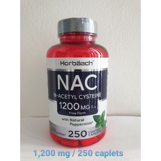 ภาพขนาดย่อของภาพหน้าปกสินค้าNAC (N-Acetyl Cysteine)ขนาด 600 mg และ 1,200 mg ขวด 100 และ 250 แคปซูล จากร้าน thanasub568 บน Shopee ภาพที่ 4