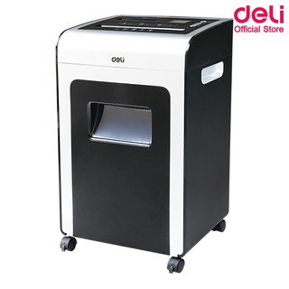 Deli 9917 Paper Shredder 16 Sheets เครื่องทำลายเอกสารขนาดใหญ่/แผ่นซีดี/บัตรเคดิต ทำลายเอกสารได้ครั้งละ 16 แผ่น