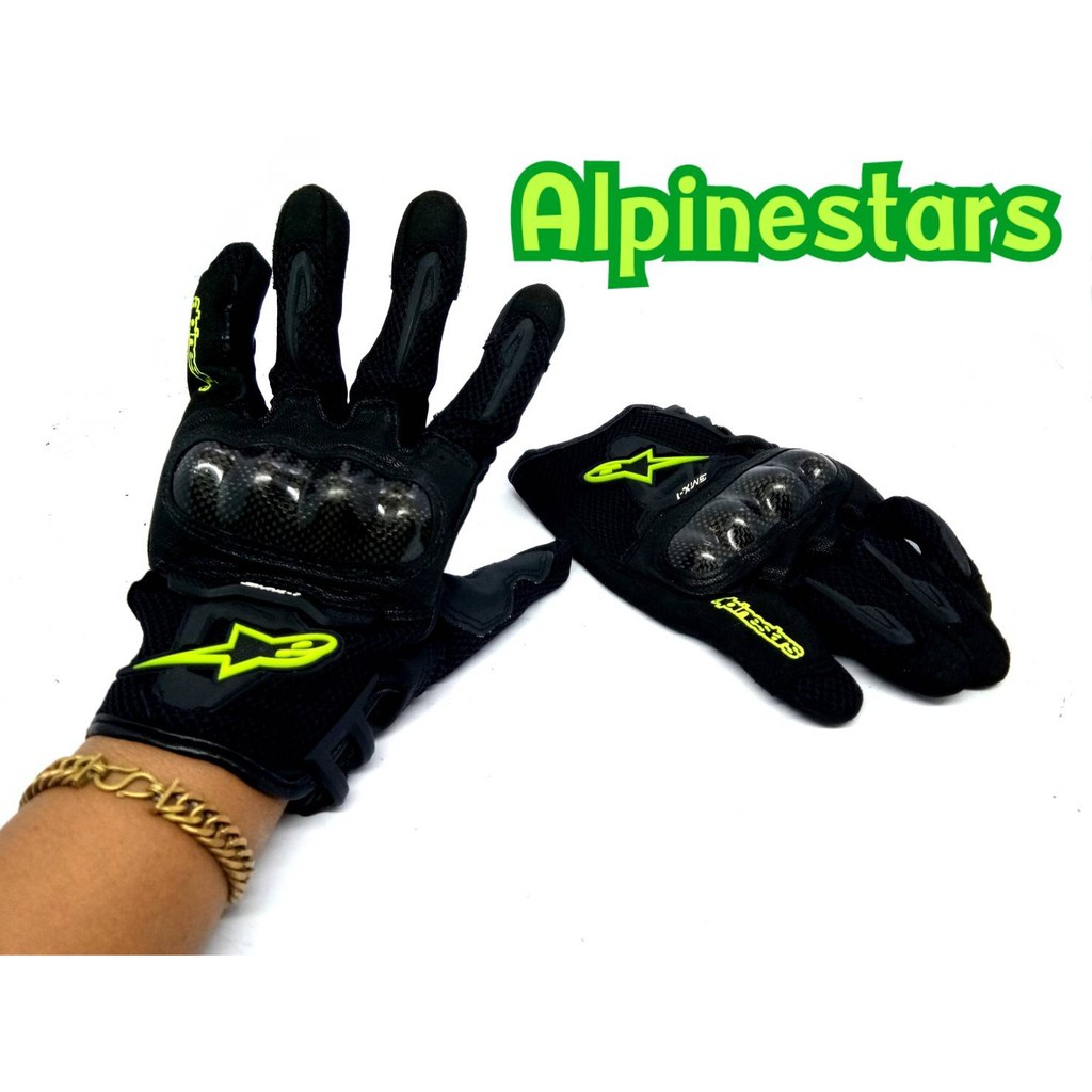 ถุงมือบิ๊กไบค์-alpinestars-การ์ดป้องกันอย่างดี