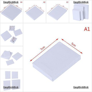 ภาพหน้าปกสินค้าEmprichrick กระดานสีน้ํามันอะคริลิคเปล่า ขนาดเล็ก สีขาว สําหรับศิลปิน ซึ่งคุณอาจชอบสินค้านี้