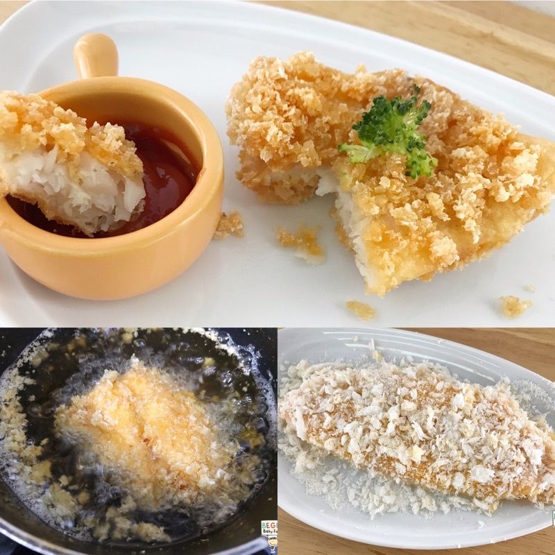 ภาพหน้าปกสินค้าเกล็ดขนมปัง Gluten Free Rice Crumb ทำจากข้าวคุณภาพดีอบกรอบ (Gluten Free100%) จากร้าน organika2kids บน Shopee