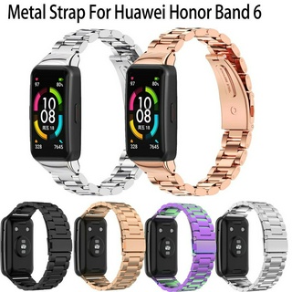 ภาพขนาดย่อของสินค้าสาย huawei honor band 6 สายนาฬิกาข้อมือ สแตนเลส สำหรับ huawei honor band 6 สาย นาฬิกาอัฉริยะ