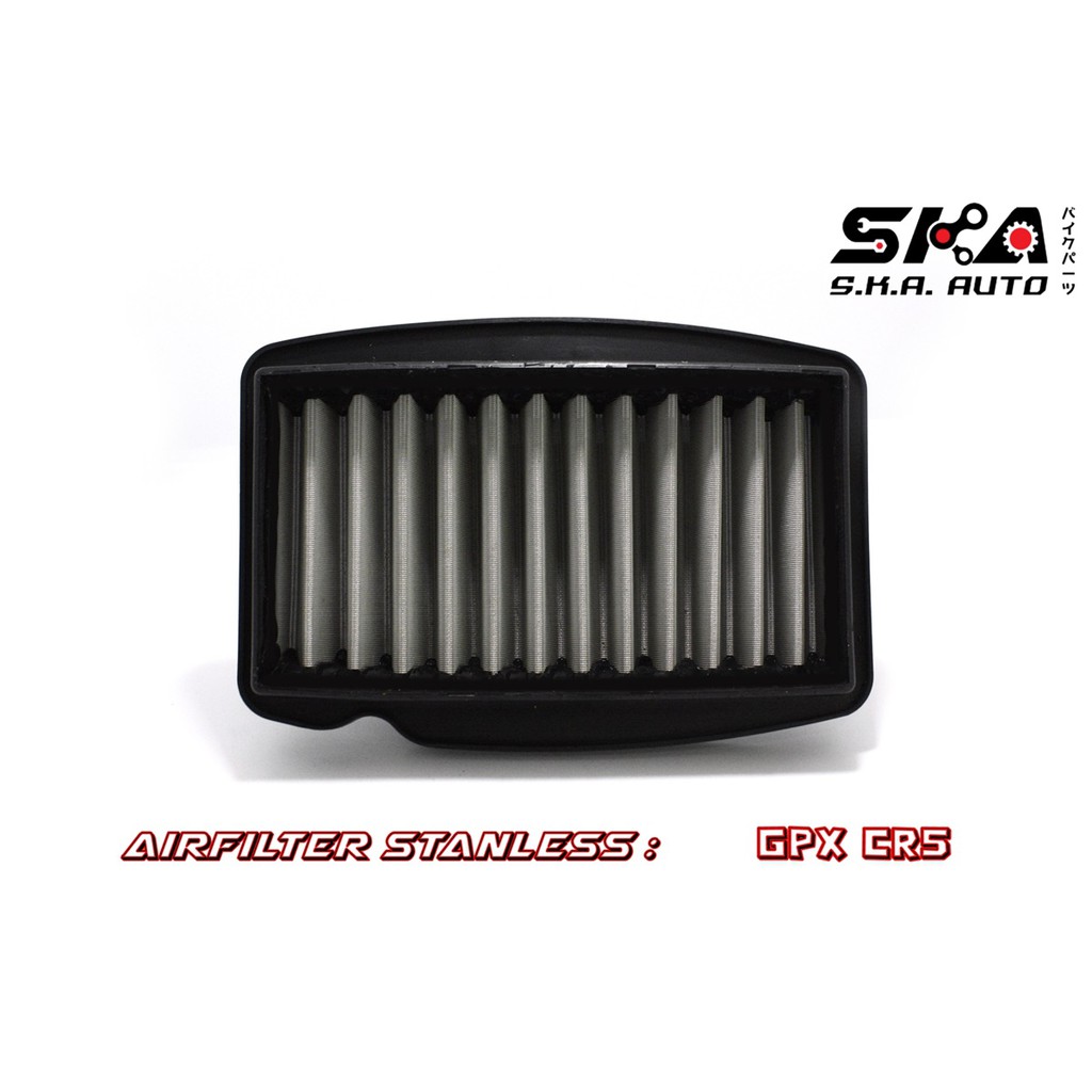 gpx-cr5-razer220-ska-airfilter-กรองสแตนเลส-ตรงรุ่น-เกรดพรีเมี่ยม-ขับสนุก-รอบมา-บิดติดมือ-คุณสมบัติ-พิเศษ