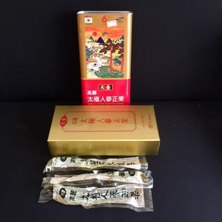 033 โสมเกาหลีและน้ำผึ้งอบแห้ง เกรด A  จำนวน 1 เส้น Korea Ginseng Premium with Honey