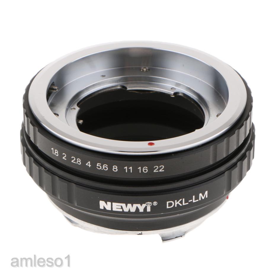 อะแดปเตอร์สำหรับ voigtlander Retina DKL Lens to Leica M Camera w / techart lm-E 7