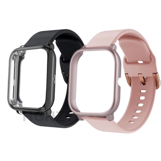ภาพขนาดย่อของภาพหน้าปกสินค้าใหม่ สายนาฬิกาข้อมือซิลิโคน TPU นิ่ม แบบเปลี่ยน สําหรับ Huami Amazfit Bip U Pro GTS 2 MIni GTS 3 จากร้าน bestgoods.th บน Shopee
