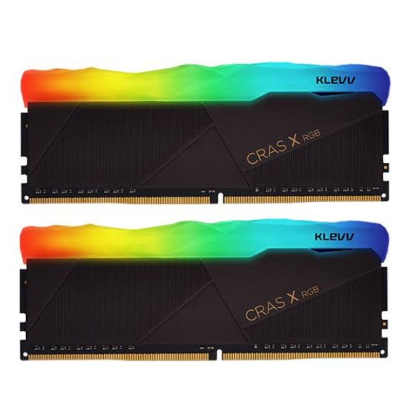 RAM DDR4 KLEVV CRAS X RGB Bus 3200 16GB. (8GBx2) ของใหม่ ประกัน Synnex ...