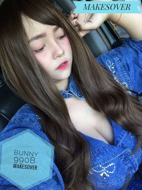 วิกผมลอนสวยๆ-รุ่นbunny-สวยใสน่ารัก-วิกผมเกรดเหมือนผมจริงที่สุด