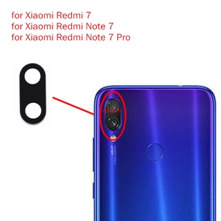 Bizt - 5 pcs เลนส์กล้องด้านหลังพร้อมกาวสําหรับ Xiaomi Redmi Note7 Pro 3 ชิ้น