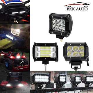 BKK AUTO  ไฟสปอร์ตไลท์ LED รถยนต์ / มอเตอร์ไซค์ ไฟสปอร์ตไลท์ กันน้ำ 100% 60W LED Pods Spot Light มีแบบให้เลือก ราคาถูก!!