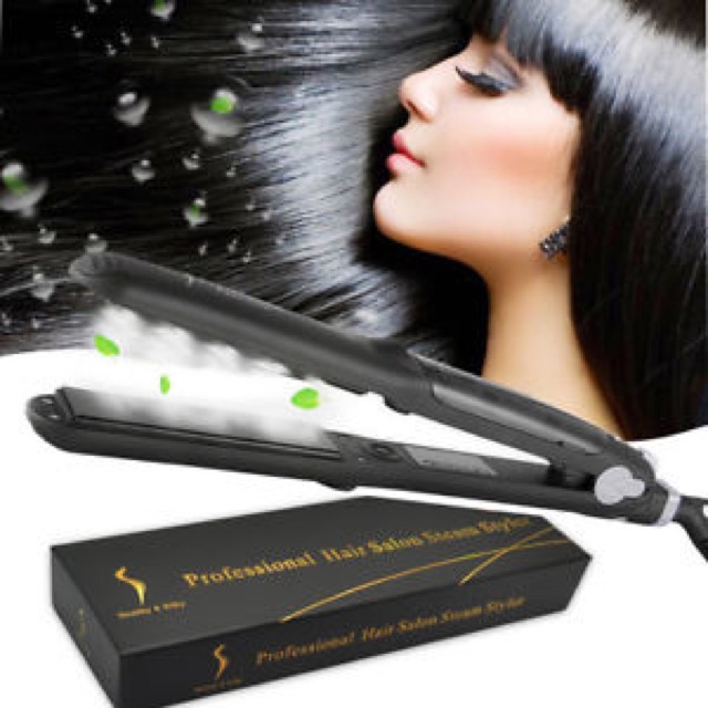 แท้-เครื่องหนีบผมไอน้ำ-รุ่นใหม่ปี-2023-professional-hair-เครื่องหนีบไอน้ำ-coolastyler-หนีบไอน้ำ-เครื่องหนีบผม-ไอน้ำ