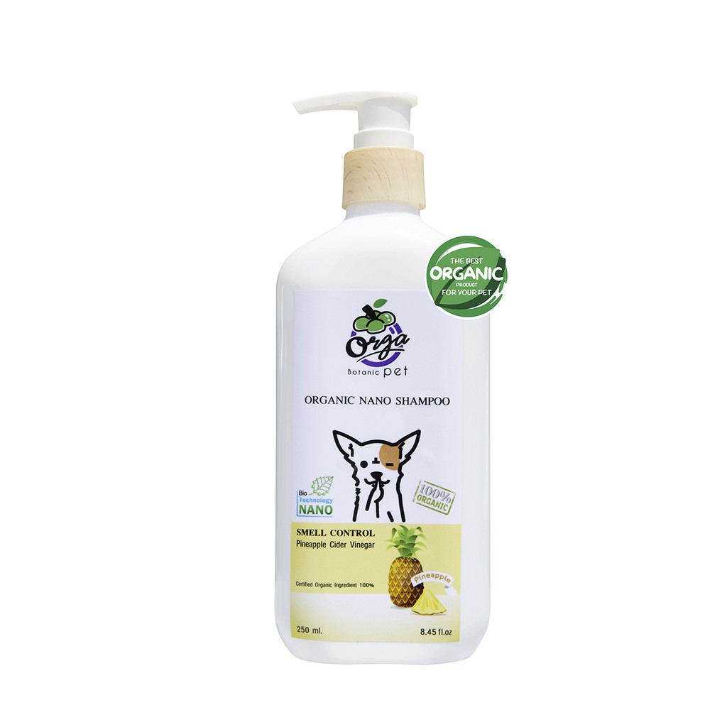 ภาพหน้าปกสินค้าOrga Organic Nano Shampoo / Smell Control / 250 ml.