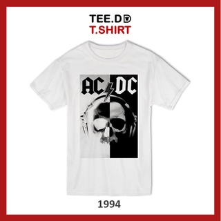 TEE.DD.TSHIRT เสื้อยืดลาย ACDC ใส่ได้ทั้งชาย-หญิง ผ้านุ่ม ลายสวย ไม่ย้วย ไม่ต้องรีด