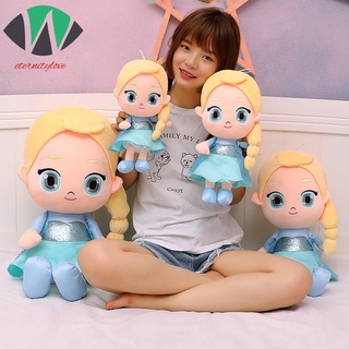 ของเล่นตุ๊กตาการ์ตูนเจ้าหญิง Anna Aisha ของขวัญสําหรับเด็ก