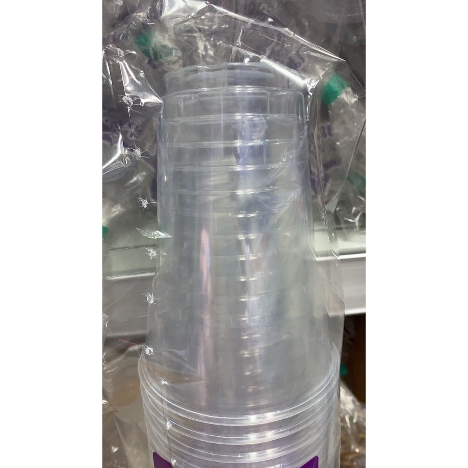 แก้วน้ำพลาสติก-ชนิดแข็ง-เนื้อใส-epp-12-ออนซ์-50ใบ