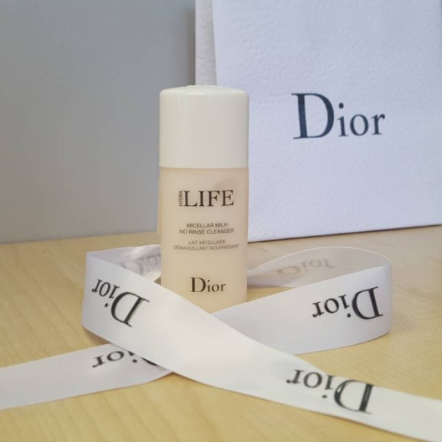 Dior hydra life micellar milk no rinse cleanser ครีมล้างเมคอัพสุดหรู Shopee Thailand