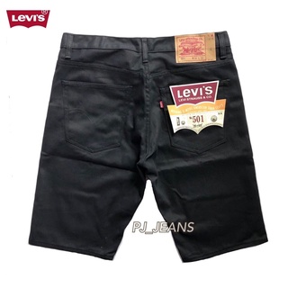 ภาพหน้าปกสินค้ากางเกงยีนส์ขาสั้น Levi’s 501 ทรงกระบอก #ลีวายส์ สีดำซุปเปอร์แบล็ค ที่เกี่ยวข้อง