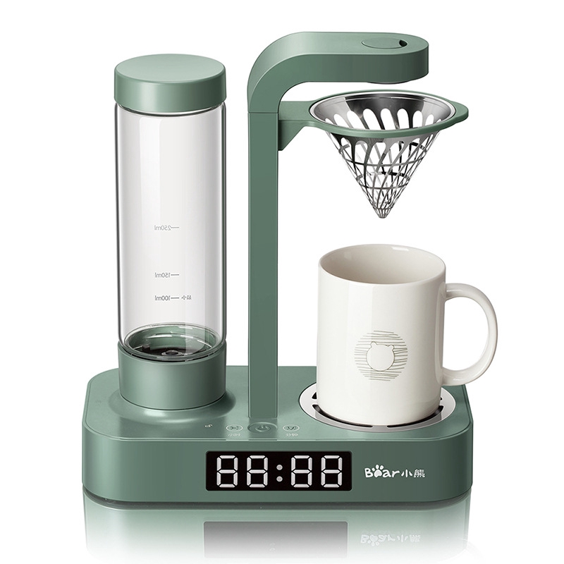 เครื่องชงกาแฟ-อุปกรณ์ชงกาแฟ-bear-a05f1-american-coffee-machine-household-automatic-drip-mini-coffee-pot